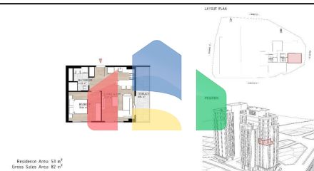 Квартира 2+1 в Стамбуле