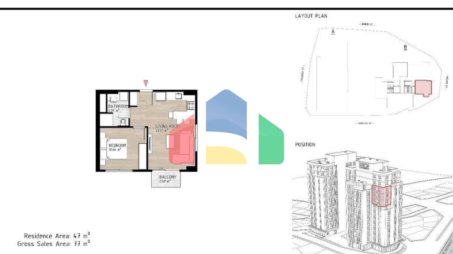 Квартира 2+1 в Стамбуле