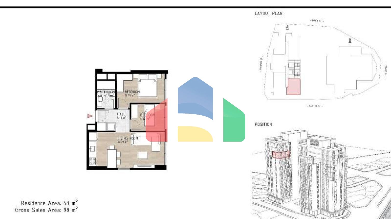 Квартира 2+1 в Стамбуле