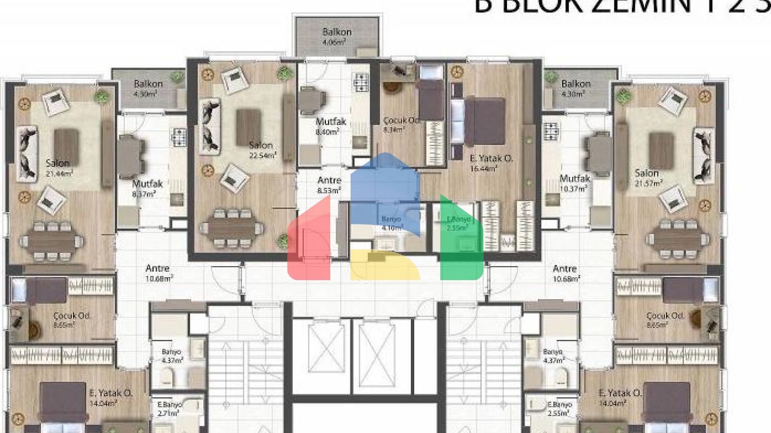 Квартира 2+1 в Стамбуле