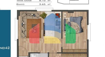 Квартира 2+1 в Стамбуле