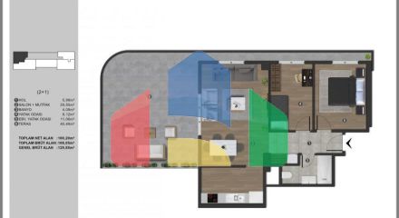 Квартира 2+1 в Стамбуле