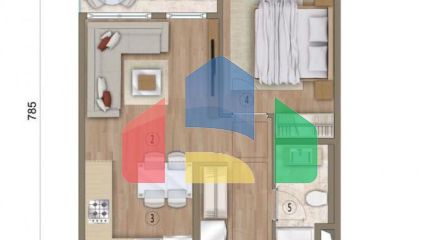 Квартира 2+1 в Стамбуле