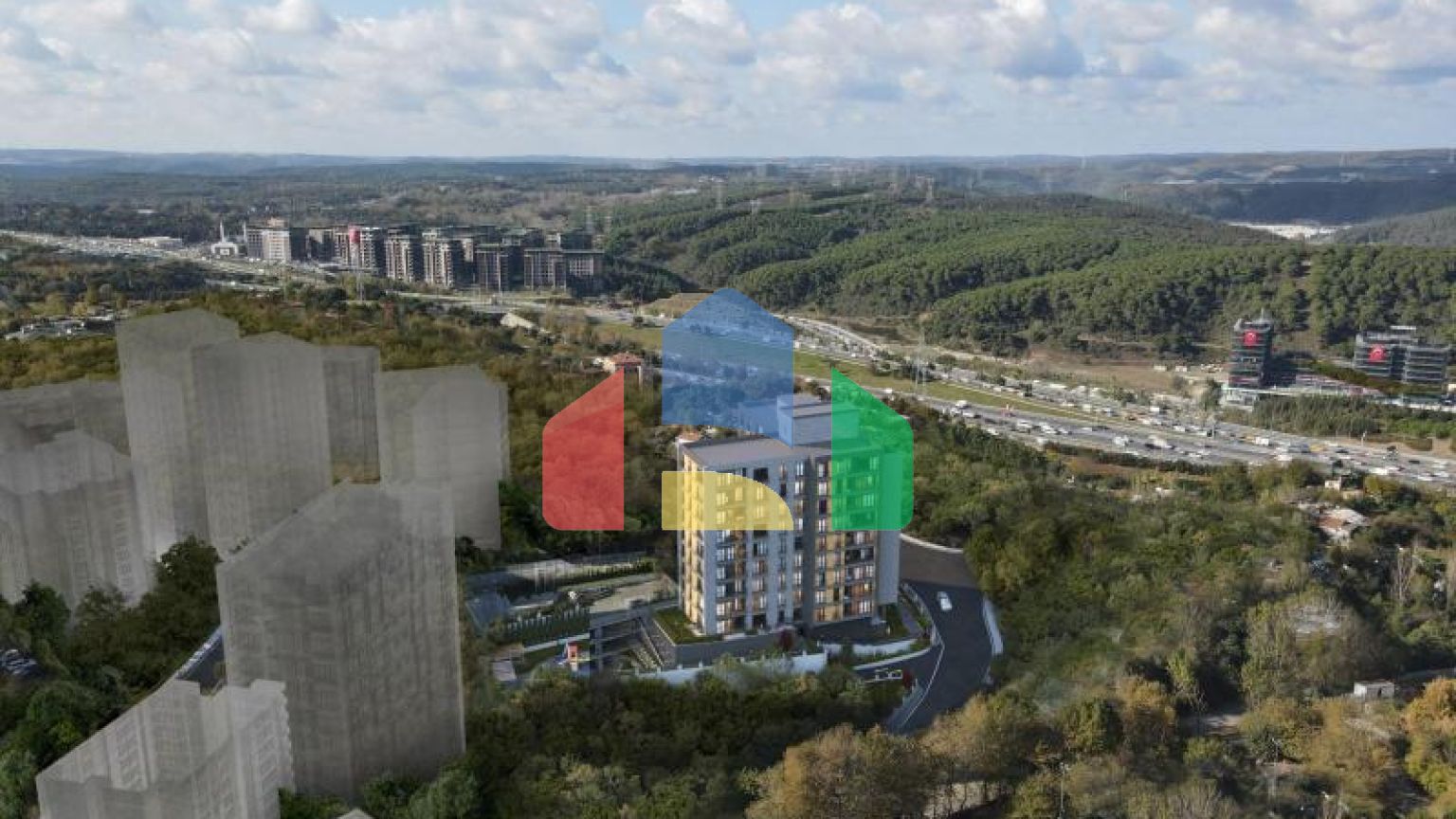 Квартира 1+1 в Стамбуле