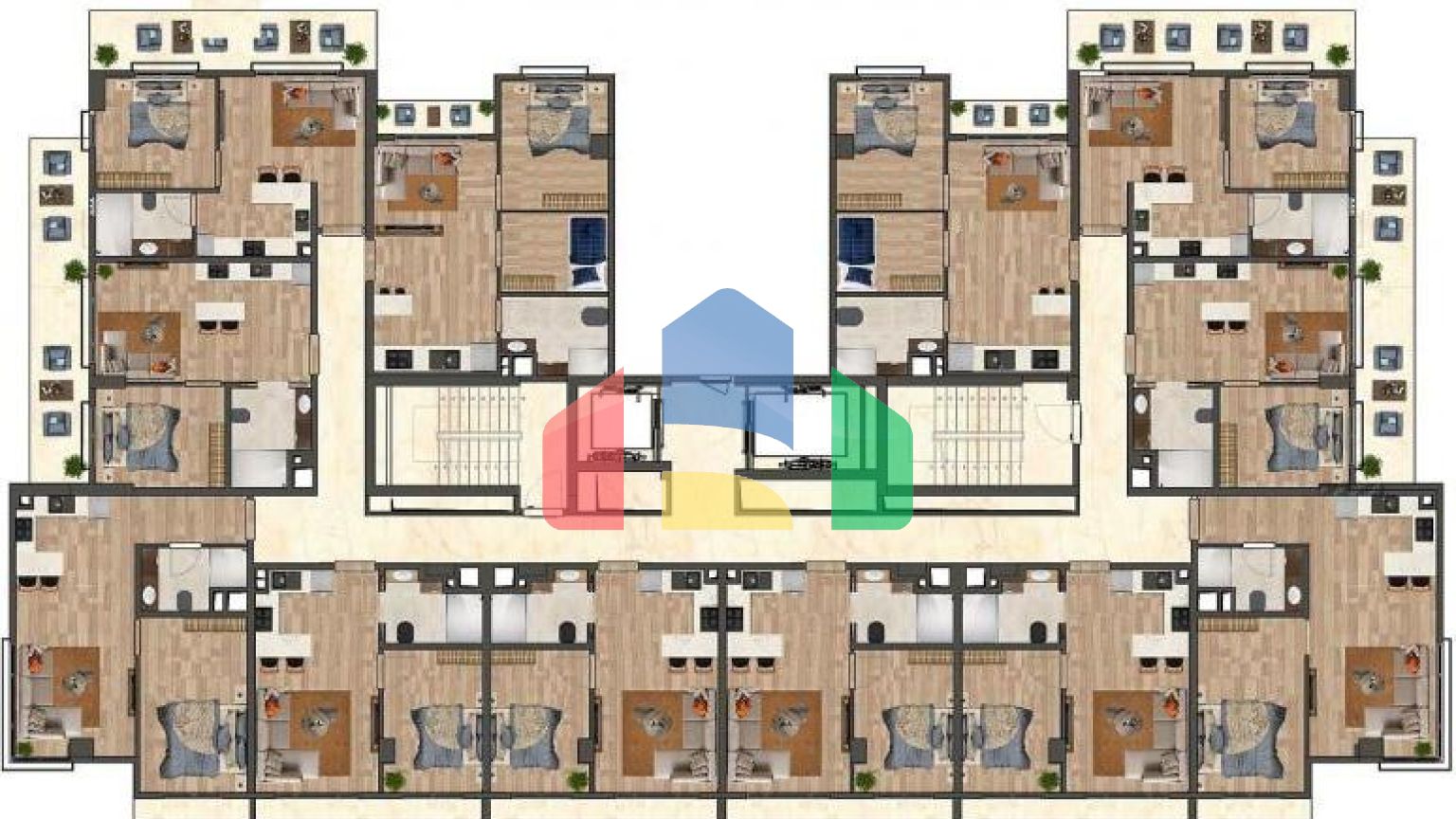 Дюплекс 3+1 в Стамбуле