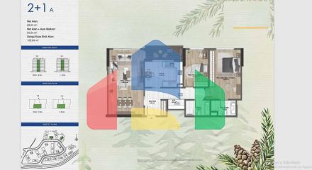 Дюплекс 5+1 в Стамбуле