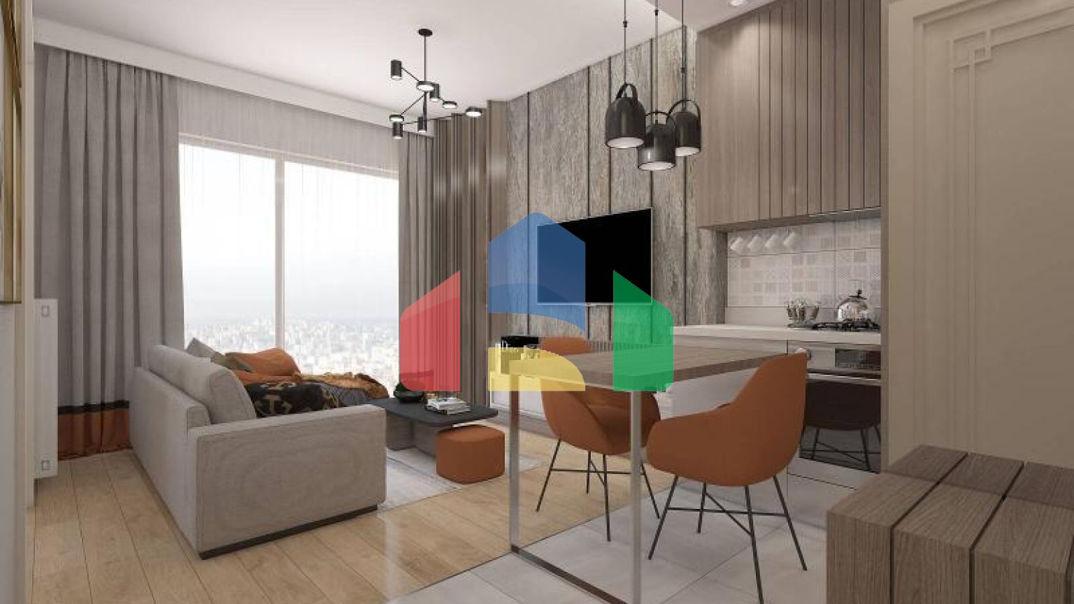 Квартира 2+1 в Стамбуле