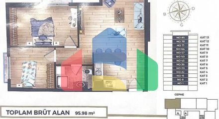 Квартира 2+1 в Стамбуле