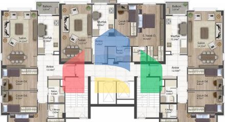 Квартира 3+1 в Стамбуле