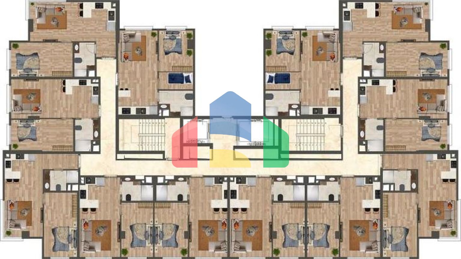 Квартира 1+1 в Стамбуле