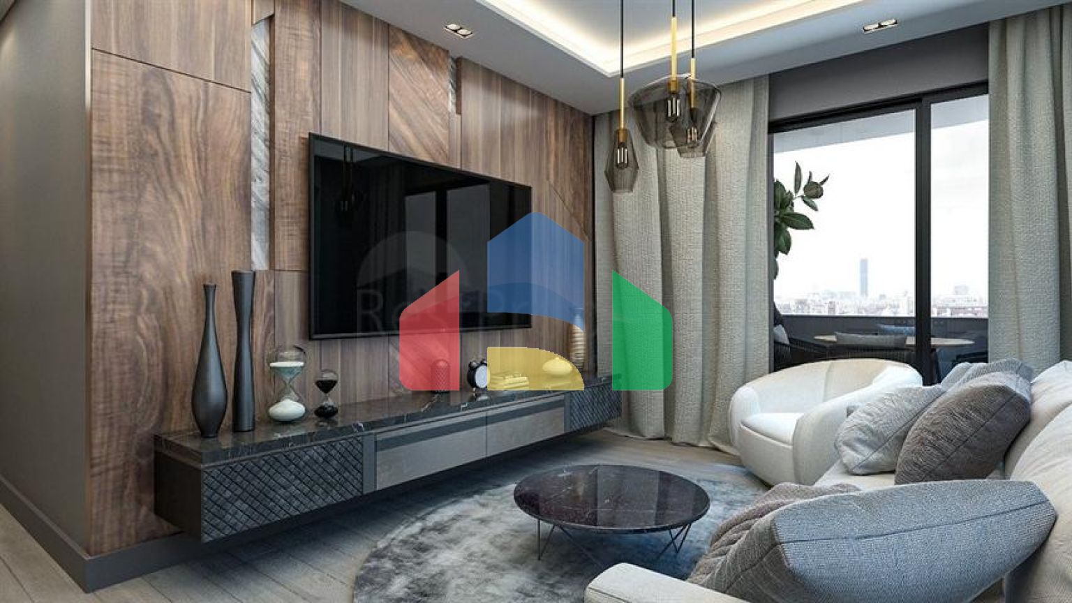 Привлекательный проект в 600 м от моря в Мерсине