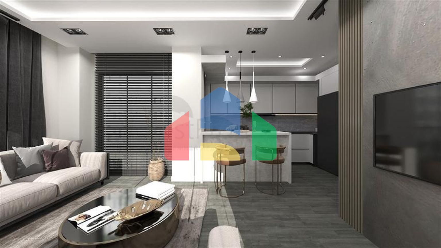 Жилой комплекс на завершающей стадии строительства в микрорайоне Тедже