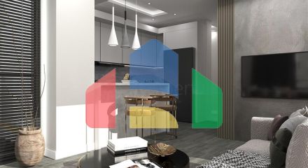 Жилой комплекс на завершающей стадии строительства в микрорайоне Тедже