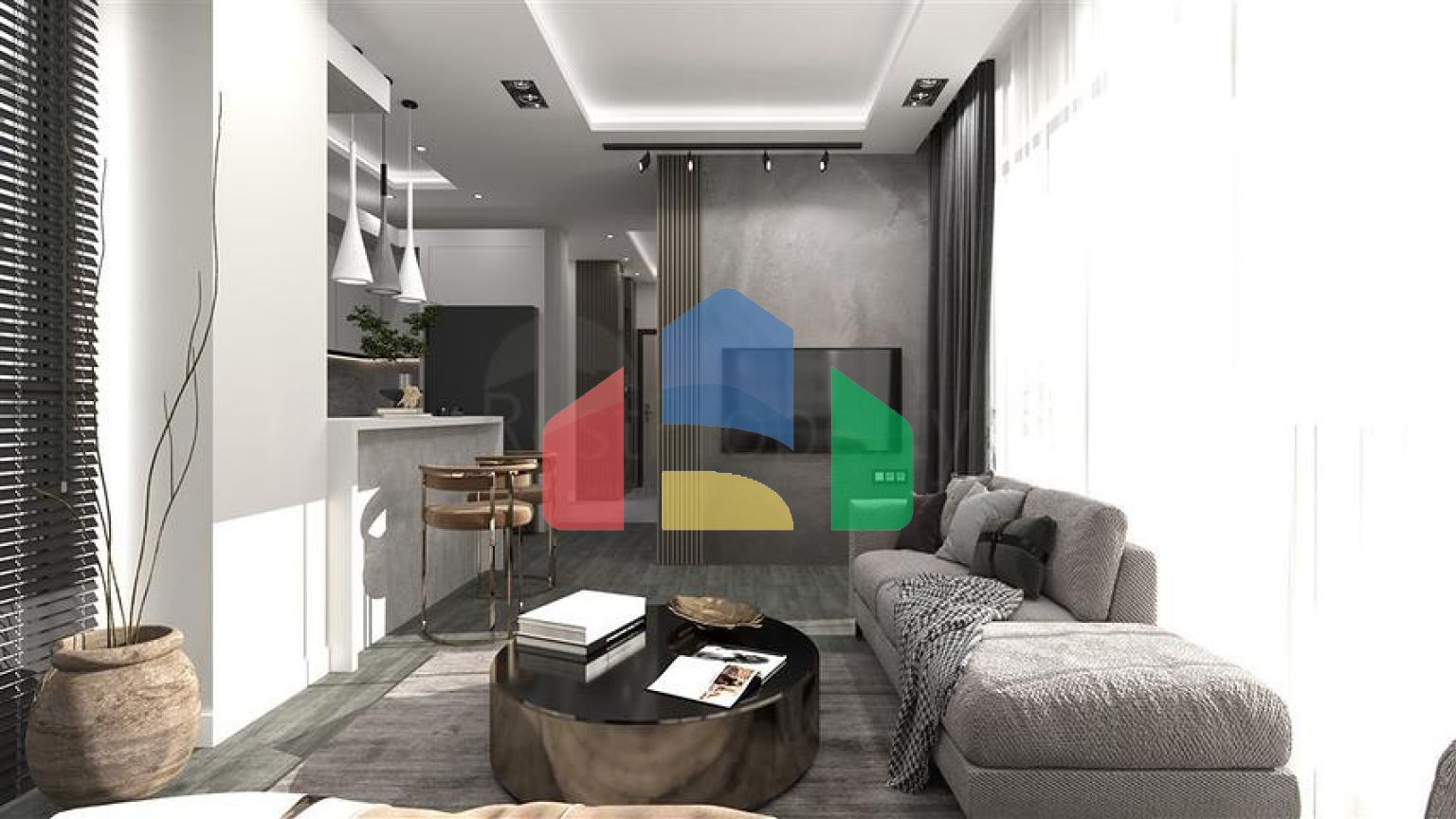 Жилой комплекс на завершающей стадии строительства в микрорайоне Тедже