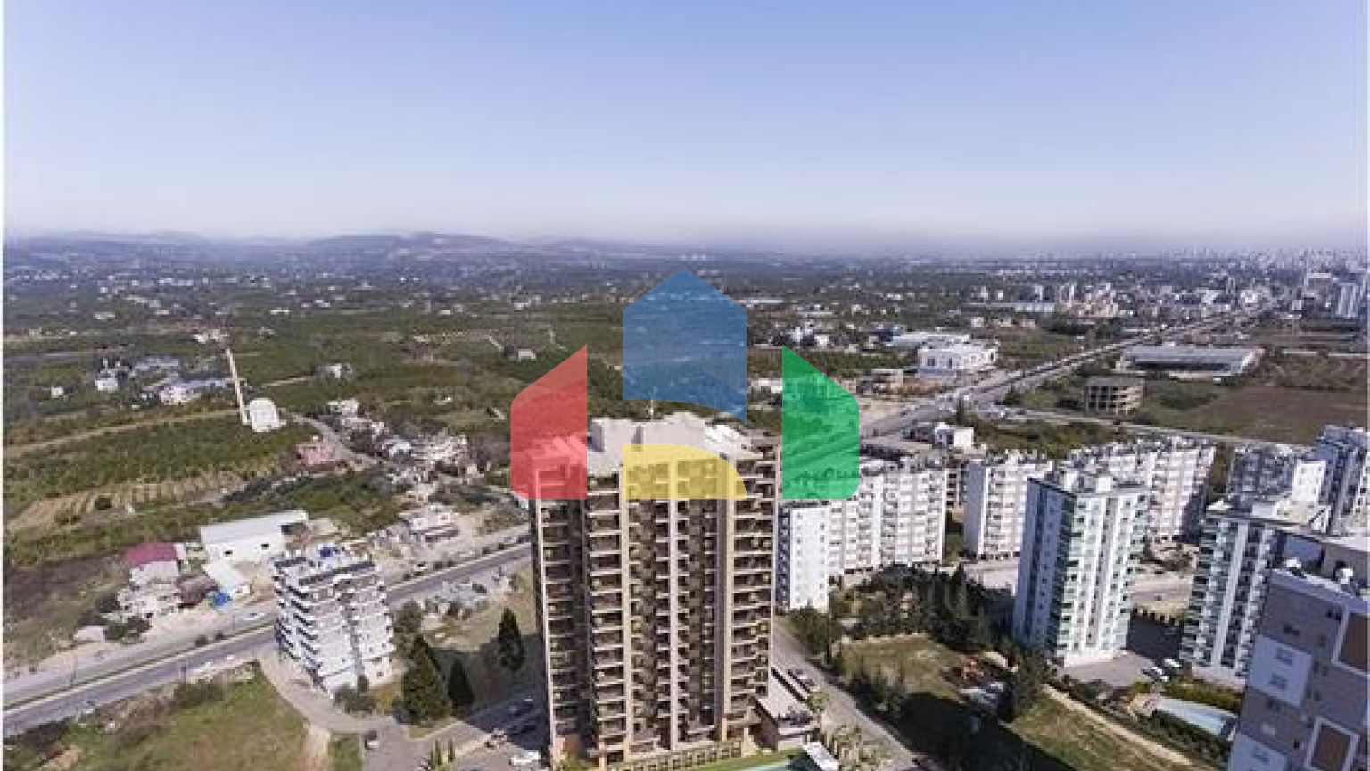 Жилой комплекс на завершающей стадии строительства в микрорайоне Тедже