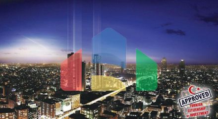 Квартира 4+1 с видом на море в Стамбуле