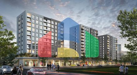 A modern premium project in the historical center of the city.