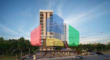 Проект розташований з розвиненим транспортним сполученням в межах історичних міських стін