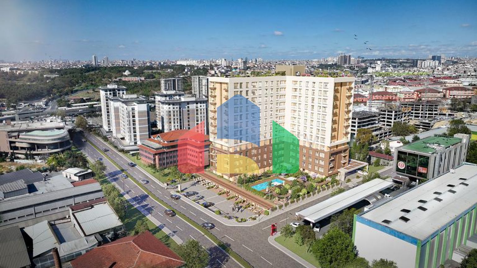 Проект розташований з розвиненим транспортним сполученням в межах історичних міських стін