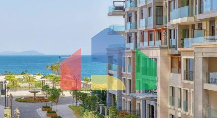 Квартира 2 + 1 з видом на море в Стамбулі Квартира 2 + 1 з видом на море в Стамбулі