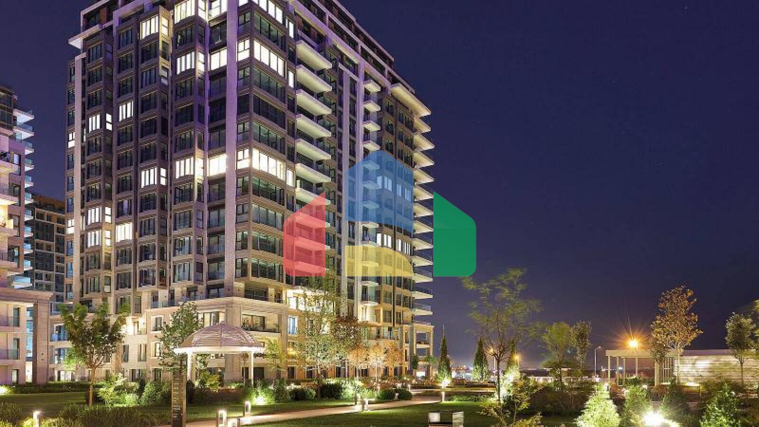 Квартира 2 + 1 з видом на море в Стамбулі