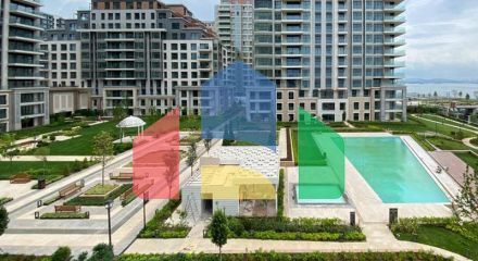 Квартира 2+1 с видом на море в Стамбуле Квартира 2+1 с видом на море в Стамбуле