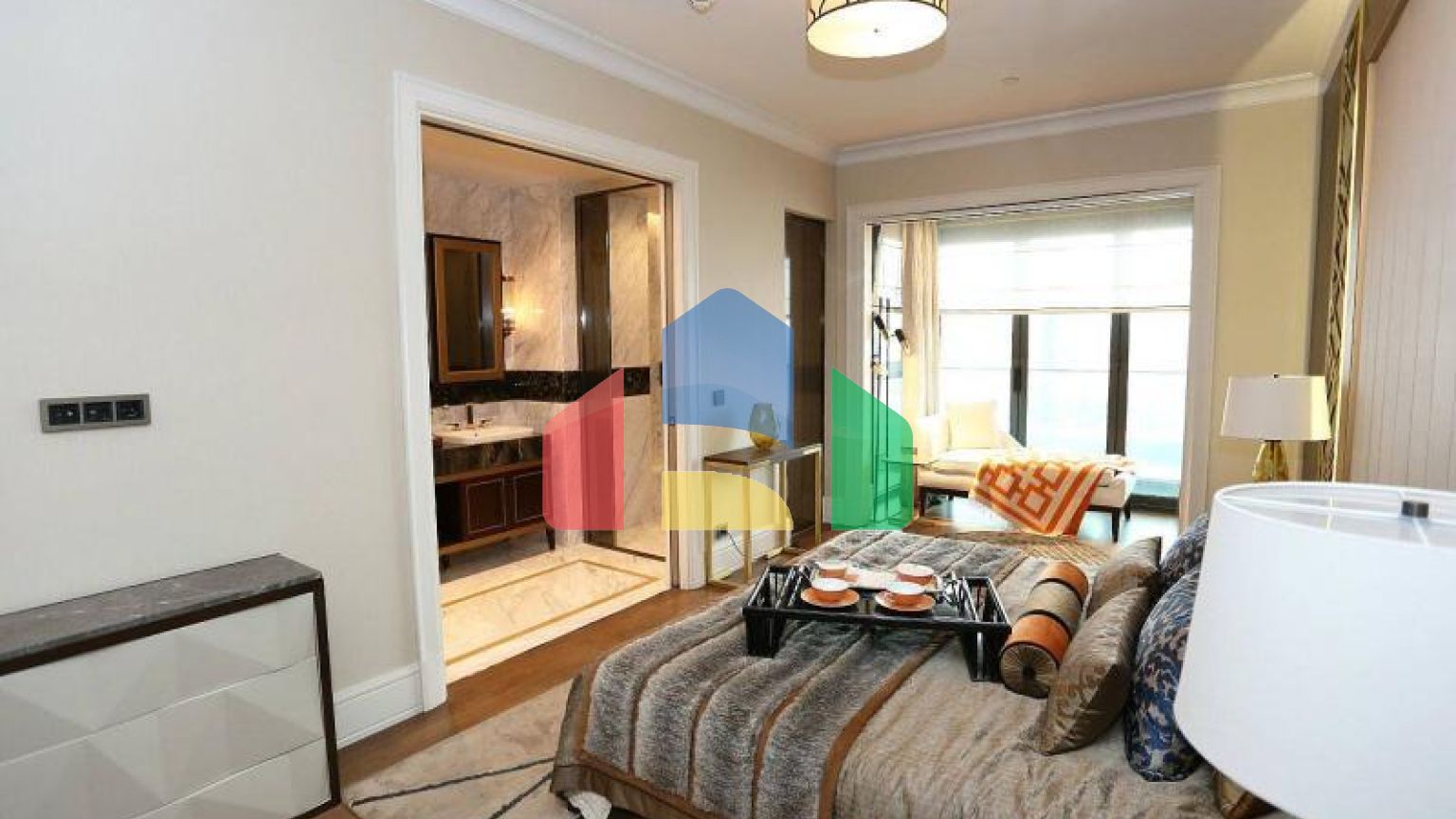 Квартира 2+1 с видом на море в Стамбуле