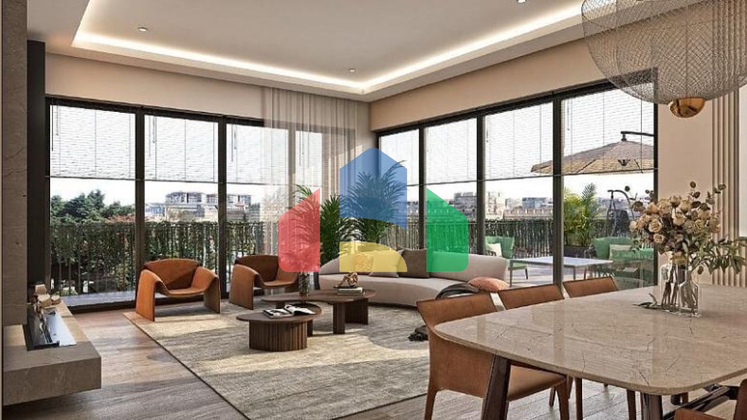 Квартира 1+1 в Стамбуле