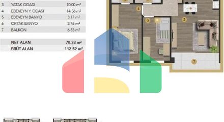 Квартира 1+1 в Стамбуле Квартира 1+1 в Стамбуле