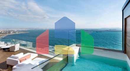 Квартира 3 + 1 з видом на море в Стамбулі Квартира 3 + 1 з видом на море в Стамбулі