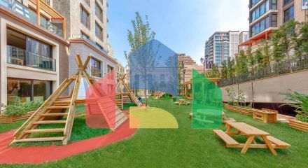 Квартира 3 + 1 з видом на море в Стамбулі Квартира 3 + 1 з видом на море в Стамбулі