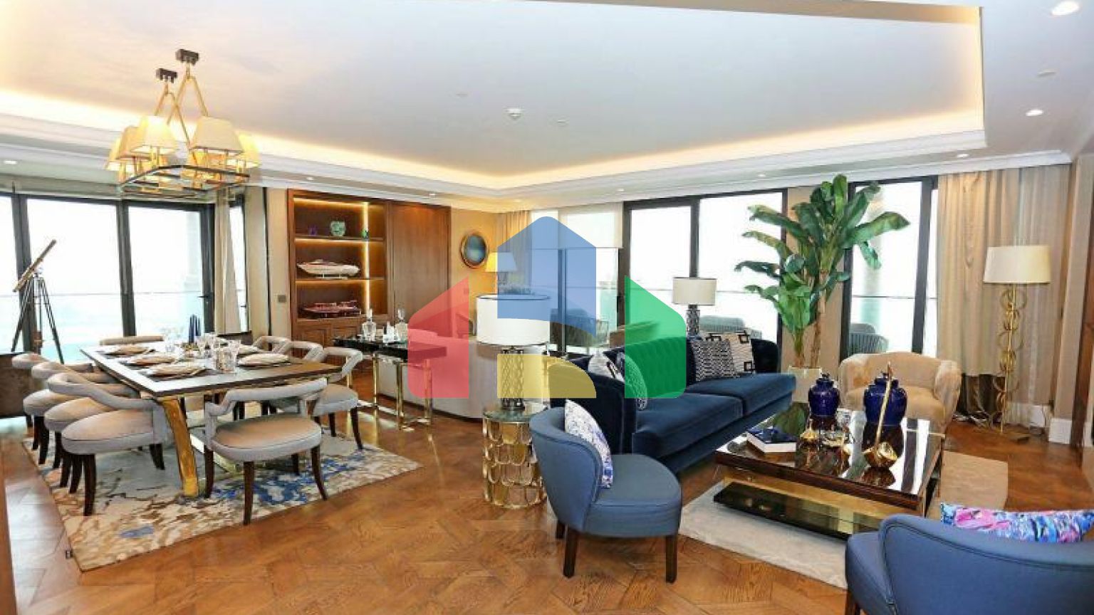 Квартира 3 + 1 з видом на море в Стамбулі