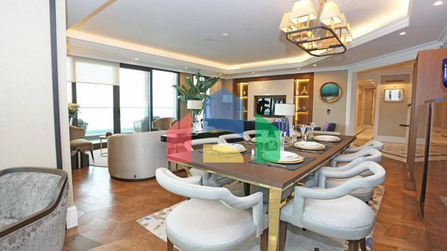 Квартира 3 + 1 з видом на море в Стамбулі