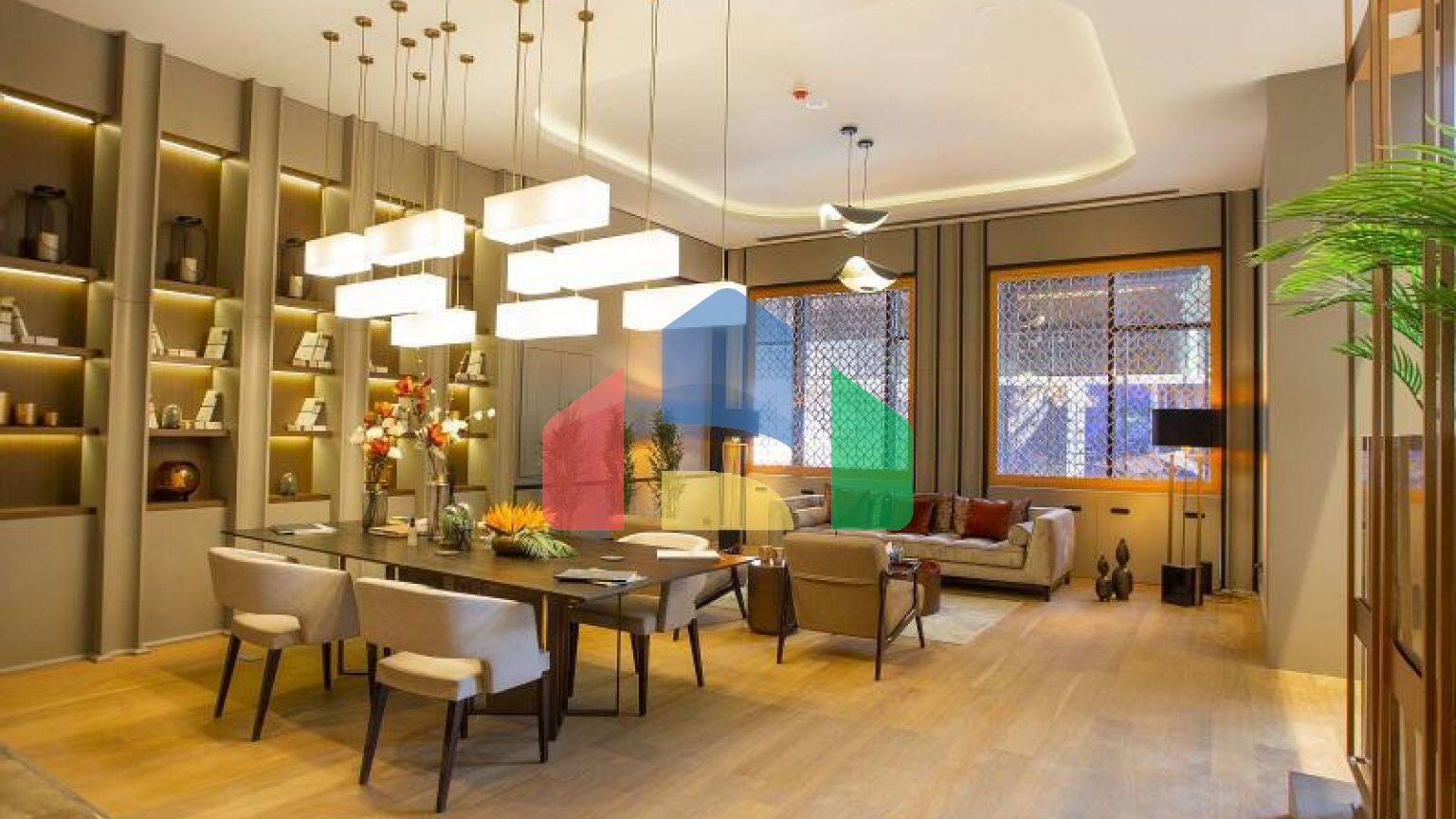 Квартира 1+1 с видом на море в Стамбуле