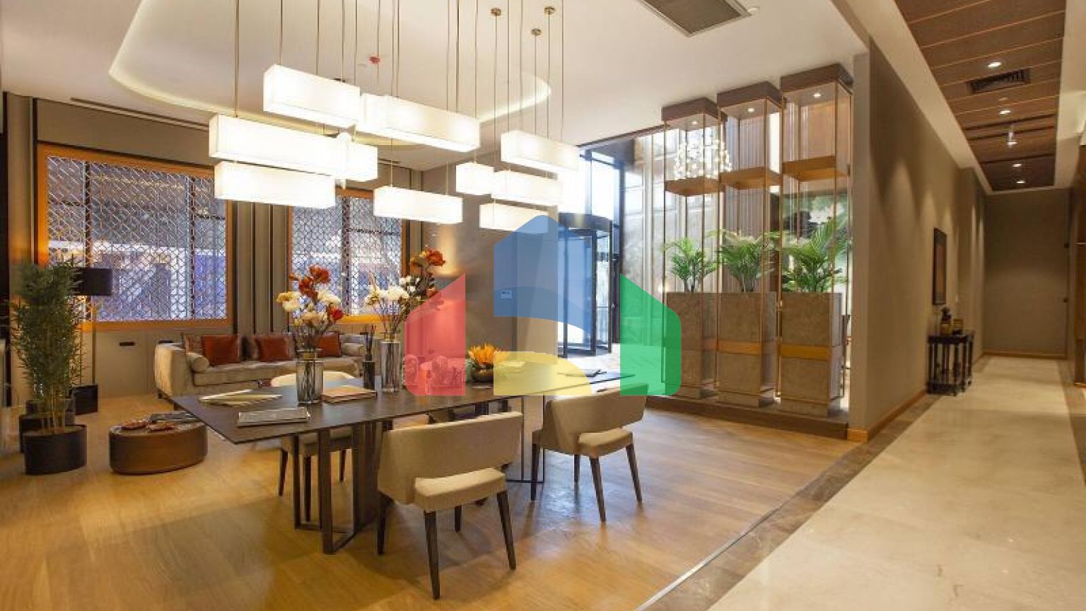 Квартира 1+1 с видом на море в Стамбуле