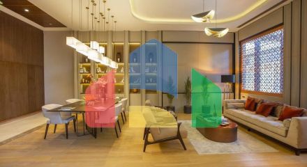 Квартира 1+1 с видом на море в Стамбуле