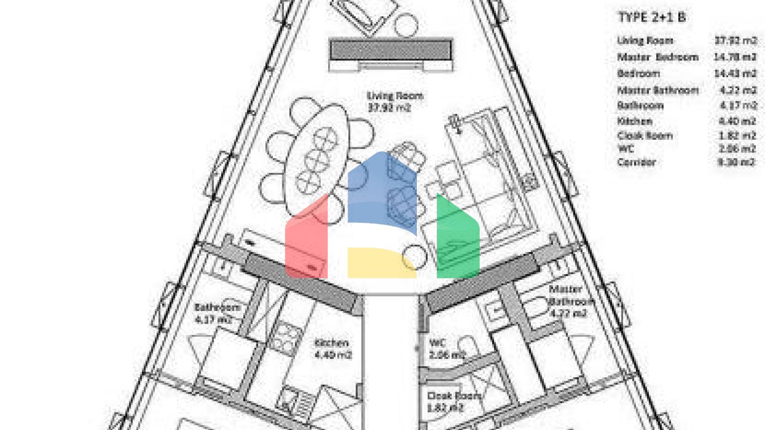 Квартира 4+1 в Стамбуле