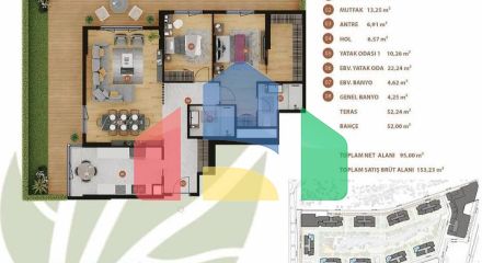 Квартира 2+1 в Стамбуле