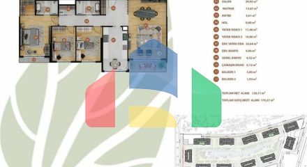 Квартира 2+1 в Стамбуле