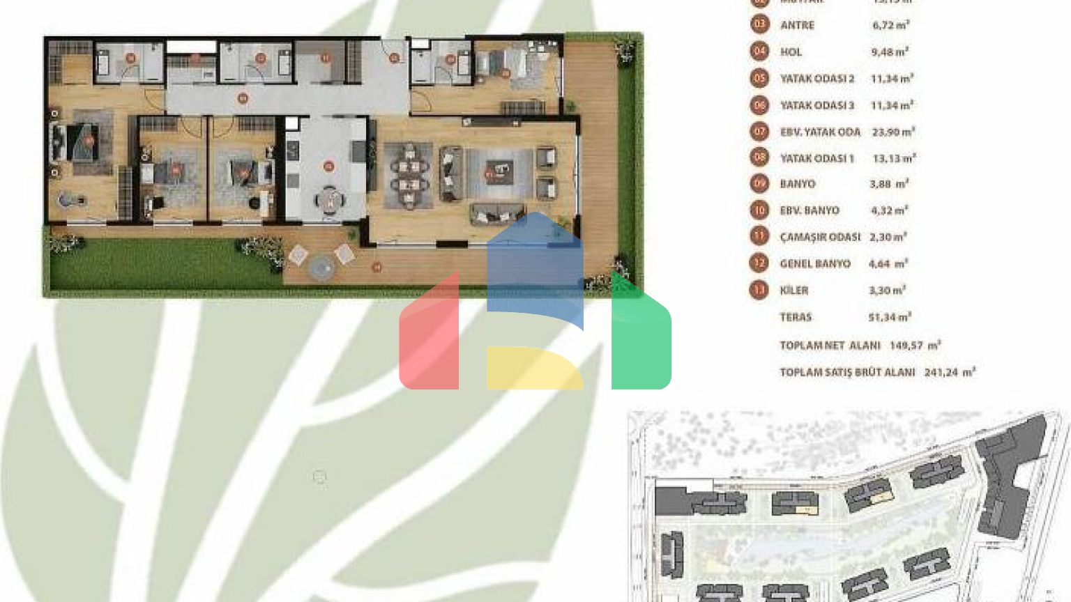 Квартира 2+1 в Стамбуле