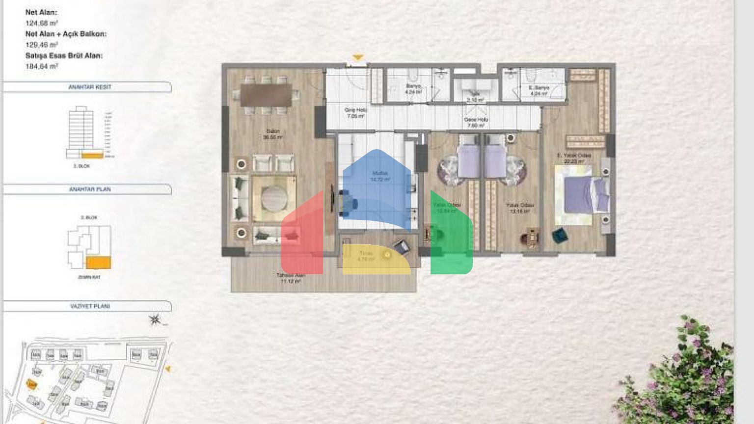 Квартира 3+1 в Стамбуле