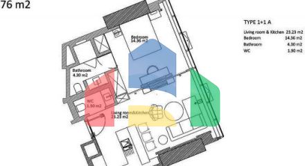 Квартира 3+1 в Стамбуле