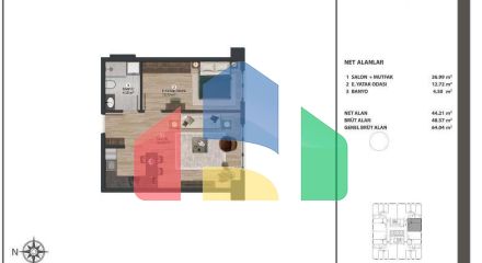 Квартира 3+1 в Стамбуле