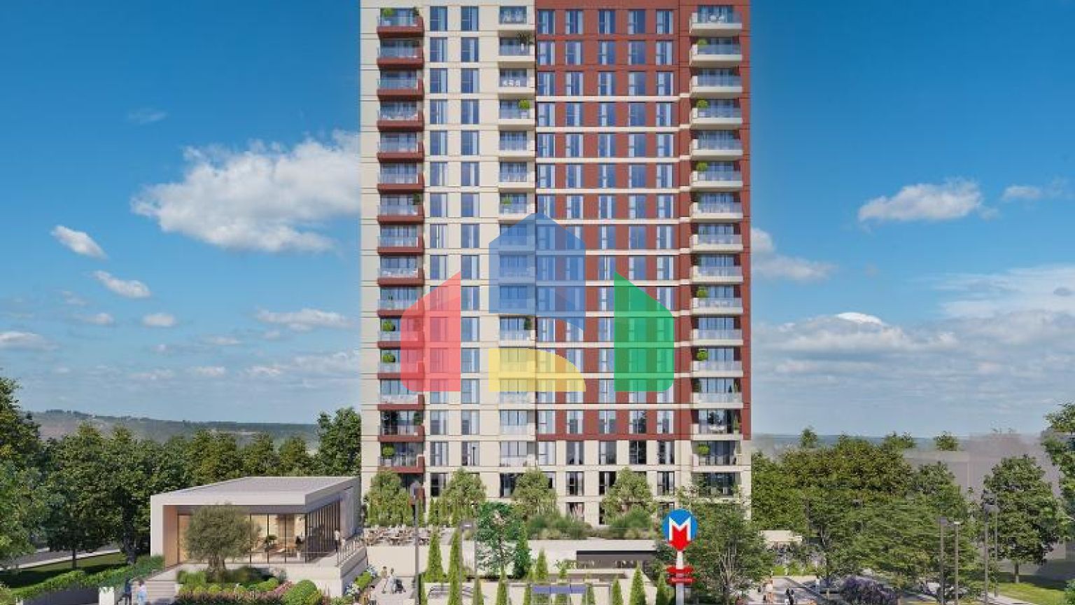 Квартира 1+1 в Стамбуле