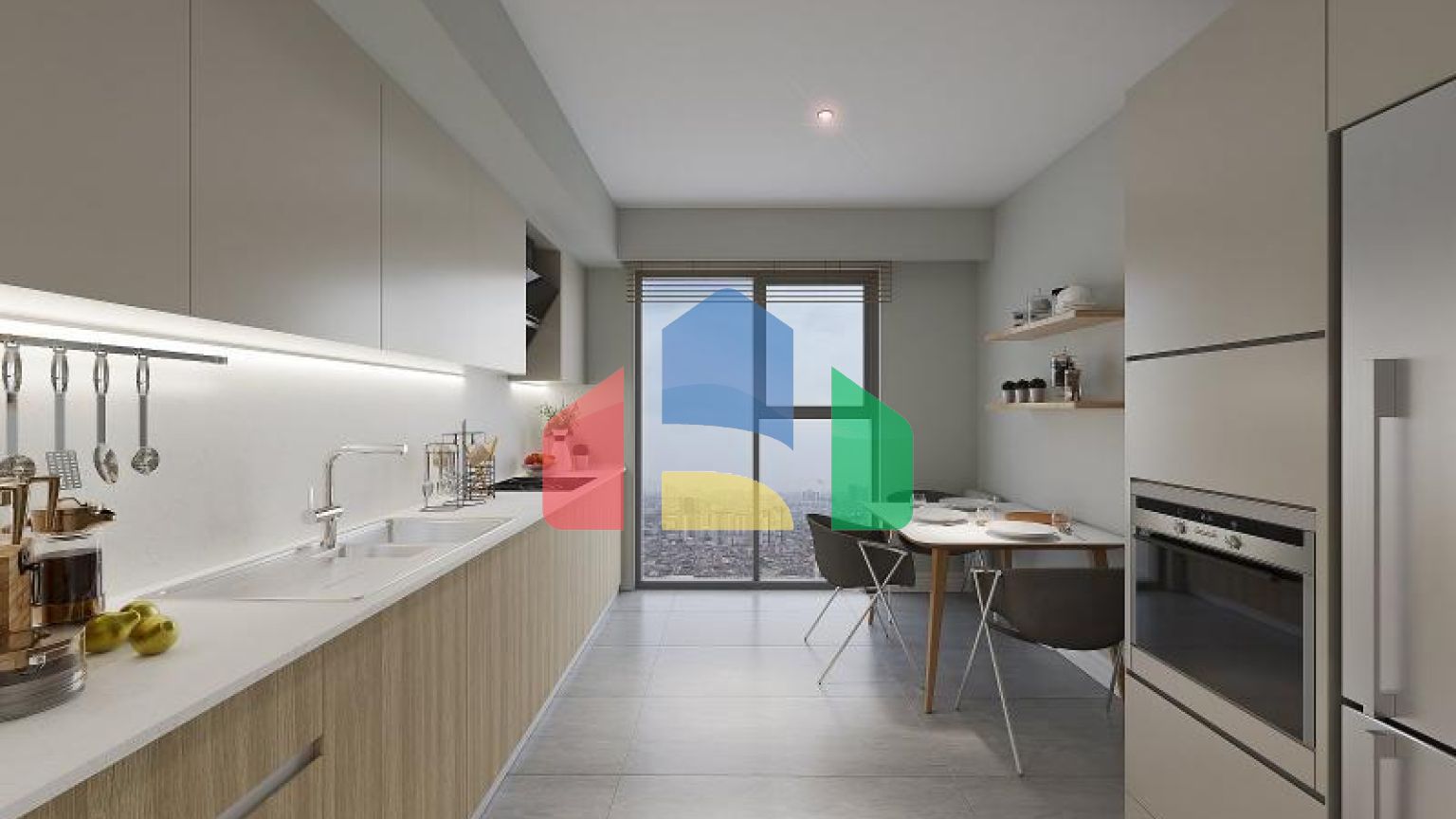 Квартира 1+1 в Стамбуле