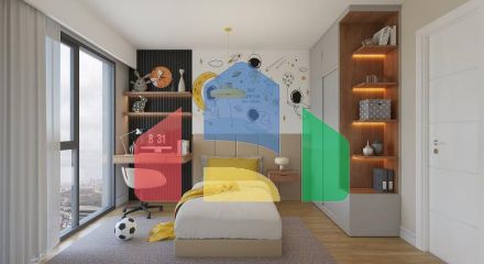 Квартира 1+1 в Стамбуле