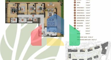 Квартира 3+1 в Стамбуле