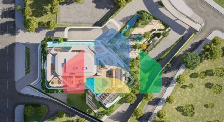 Квартира 2+1 с видом на море в Стамбуле