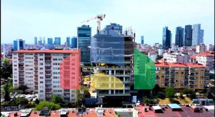 Квартира 2+1 с видом на море в Стамбуле