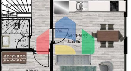 Дюплекс 3+1 в Стамбуле
